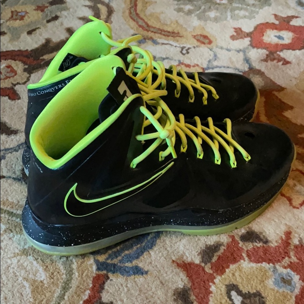 Lebron X High Basketball Shoes